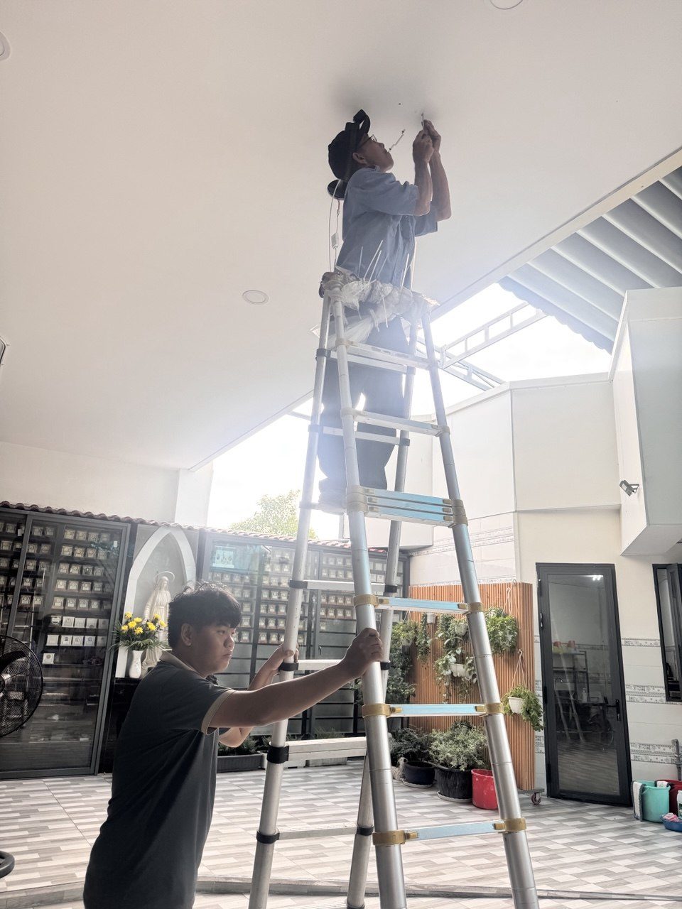 Nâng cấp hệ thống mạng, wifi mái ấm Naza — ảnh 3