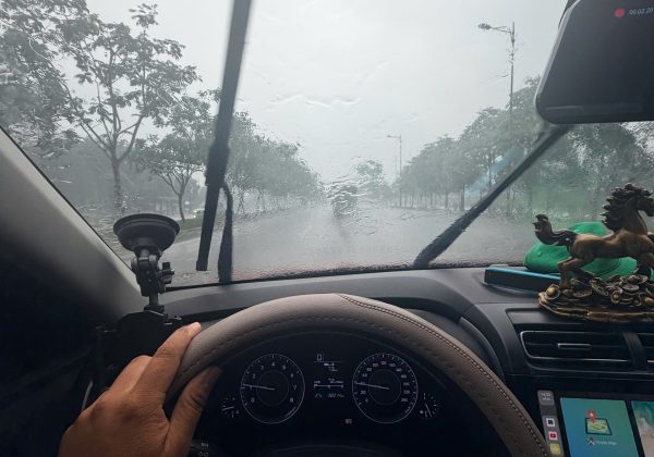 Mưa ... nghỉ sớm